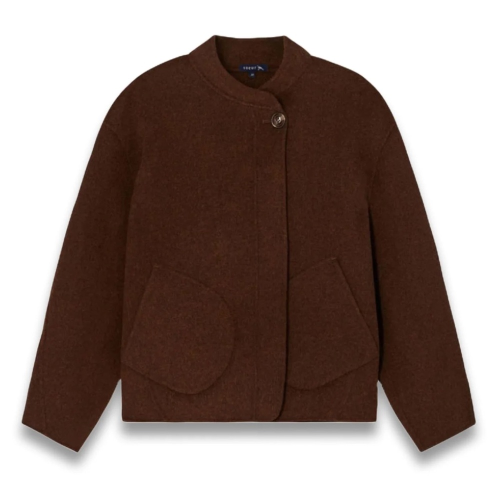 Soeur Windsor Wool Pea Coat